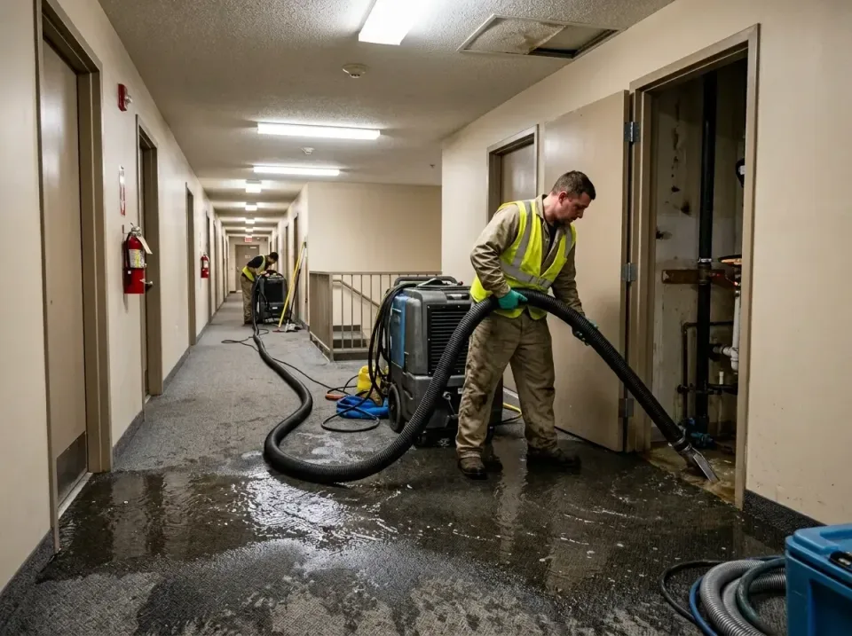 multi-unit-apartment-hallway-f-005 — frequently asked questions, Emergency Burst Pipe Water Extraction & Removal in Grenelef…